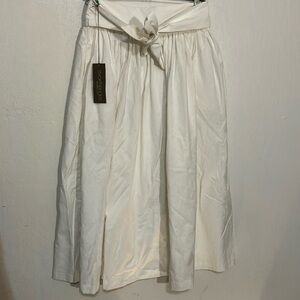 Apron by Eva Mendes cotton nylon full apron skirt NWT clean girl beautiful chef